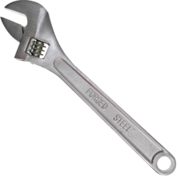 CHAVE INGLESA AJUSTÁVEL 15" 375 MM CROMADA - 1554055 SPARTA CHAVE INGLESA AJUSTÁVEL 15" 375 MM CROMADA - 1554055 SPARTA