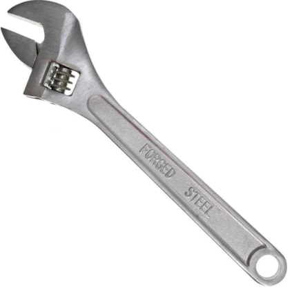 CHAVE INGLESA AJUSTÁVEL 15" 375 MM CROMADA - 1554055 SPARTA CHAVE INGLESA AJUSTÁVEL 15" 375 MM CROMADA - 1554055 SPARTA