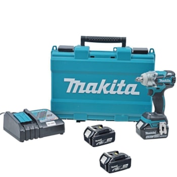 CHAVE / PARAFUSADEIRA DE IMPACTO A BATERIA DTW285RME MAKITA CHAVE / PARAFUSADEIRA DE IMPACTO A BATERIA DTW285RME MAKITA