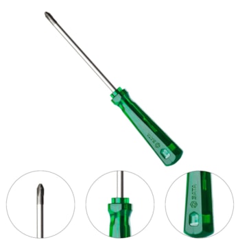 CHAVE PHILLIPS PVC 1/4 X 8" - ST61380 SATA CHAVE PHILLIPS PVC 1/4 X 8" - ST61380 SATA