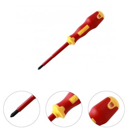 CHAVE PHILLIPS VDE DE N°0 X 60MM - ST61221SC SATA CHAVE PHILLIPS VDE DE N°0 X 60MM - ST61221SC SATA