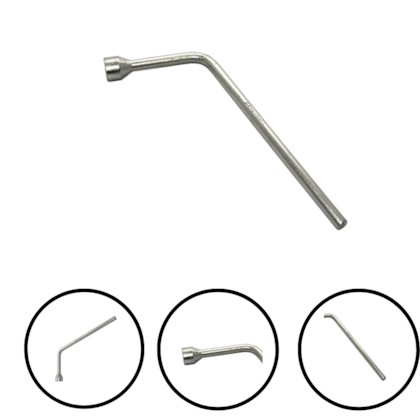 CHAVE RODA TIPO L 17MM CL17 - 08.01.002.0009 KRAUCHER CHAVE RODA TIPO L 17MM CL17 - 08.01.002.0009 KRAUCHER
