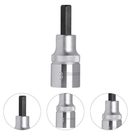 CHAVE SOQUETE 1/2" HEXAGONAL 11MM R62551110 - 3300365 GEDORE RED CHAVE SOQUETE 1/2" HEXAGONAL 11MM R62551110 - 3300365 GEDORE RED