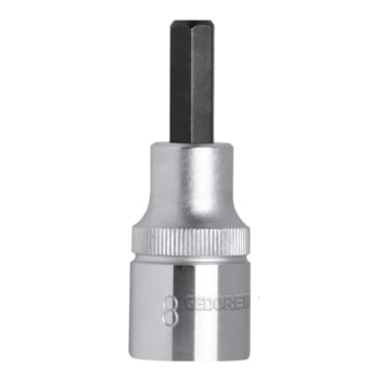 CHAVE SOQUETE 1/2" HEXAGONAL 11MM R62551110 - 3300365 GEDORE RED CHAVE SOQUETE 1/2" HEXAGONAL 11MM R62551110 - 3300365 GEDORE RED
