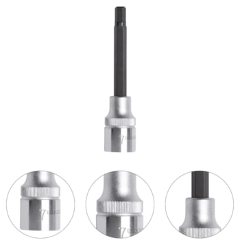 CHAVE SOQUETE 1/2" HEXAGONAL LONGA 6MM R62550619 - 3300378 GEDORE RED CHAVE SOQUETE 1/2" HEXAGONAL LONGA 6MM R62550619 - 3300378 GEDORE RED