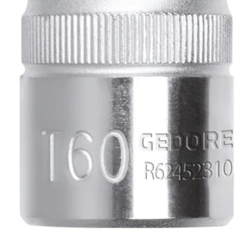 CHAVE SOQUETE 1/2" TX T50 R62452110 - 3300397 GEDORE RED CHAVE SOQUETE 1/2" TX T50 R62452110 - 3300397 GEDORE RED
