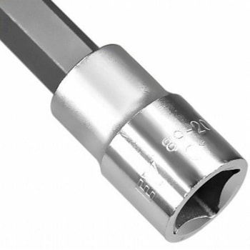 CHAVE SOQUETE HEXAGONAL LONGO 1/2´´ 12MM STANLEY CHAVE SOQUETE HEXAGONAL LONGO 1/2´´ 12MM STANLEY