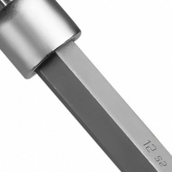 CHAVE SOQUETE HEXAGONAL LONGO 1/2´´ 12MM STANLEY CHAVE SOQUETE HEXAGONAL LONGO 1/2´´ 12MM STANLEY