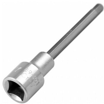 CHAVE SOQUETE HEXAGONAL LONGO 1/2´´ 6MM STANLEY