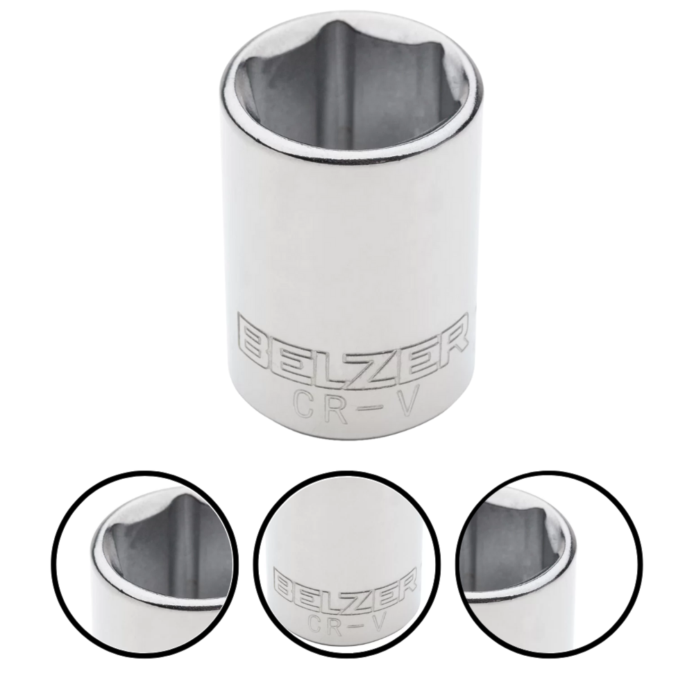 CHAVE SOQUETE SEXTAVADO 1/2 X 24 - 205015BX BELZER - HBR Flex