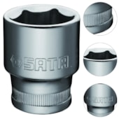 CHAVE SOQUETE SEXTAVADO CROMO VANADIO 1/2" 12MM - ST13303SC SATA CHAVE SOQUETE SEXTAVADO CROMO VANADIO 1/2" 12MM - ST13303SC SATA