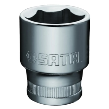 CHAVE SOQUETE SEXTAVADO CROMO VANADIO 1/2" 12MM - ST13303SC SATA