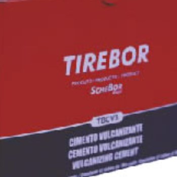 CIMENTO VULCANIZANTE A FRIO BISNAGA 18GR CX C/12 PC TIREBOR - TBCV3 SCHEBOR