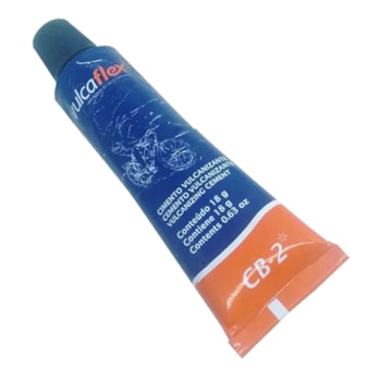 CIMENTO VULCANIZANTE CB-2 18G 1X12 - 1337 VULCAFLEX CIMENTO VULCANIZANTE CB-2 18G 1X12 - 1337 VULCAFLEX