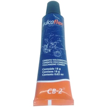 CIMENTO VULCANIZANTE CB-2 18G 1X12 - 1337 VULCAFLEX CIMENTO VULCANIZANTE CB-2 18G 1X12 - 1337 VULCAFLEX
