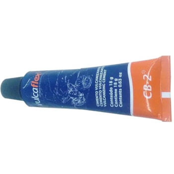 CIMENTO VULCANIZANTE CB-2 18G 1X12 - 1337 VULCAFLEX CIMENTO VULCANIZANTE CB-2 18G 1X12 - 1337 VULCAFLEX