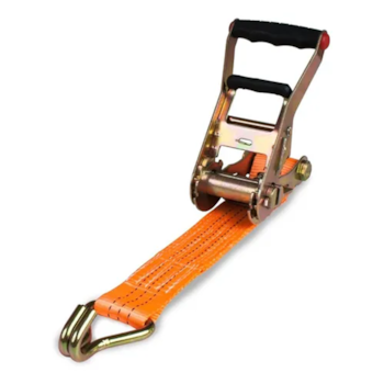 CINTA PARA AMARRACAO COM CATRACA 5 TONELADAS 9M X 50MM GANCHO J LARANJA - ITACORDA