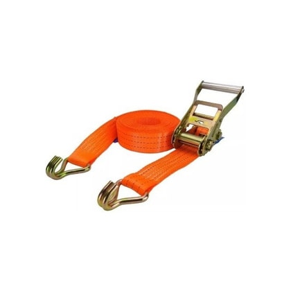 CINTA PARA AMARRACAO COM CATRACA 5 TONELADAS 9M X 50MM GANCHO J LARANJA - ITACORDA