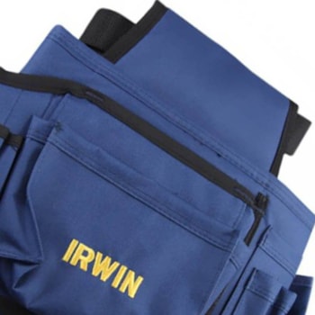 CINTO PARA FERRAMENTAS COM 5 BOLSOS - IRWIN - IW14098 CINTO PARA FERRAMENTAS COM 5 BOLSOS - IRWIN - IW14098