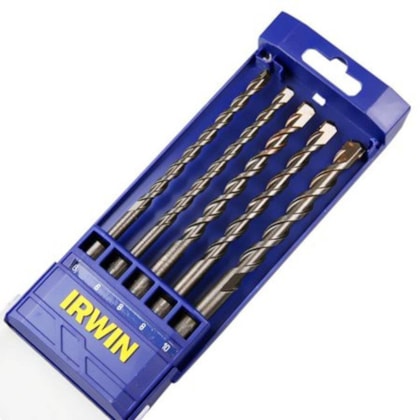 CJ BR SDS PLUS IRWIN 5 PCS 6-10MM ETJ CJ BR SDS PLUS IRWIN 5 PCS 6-10MM ETJ