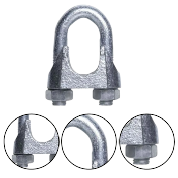 CLIPE GALVANIZADO 5/16" - FRATI CLIPE GALVANIZADO 5/16" - FRATI