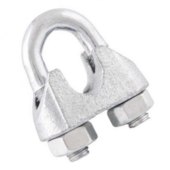 CLIPS GRAMPO PARA CABO DE AÇO 1/4" - 103306 ACEROSID CLIPS GRAMPO PARA CABO DE AÇO 1/4" - 103306 ACEROSID