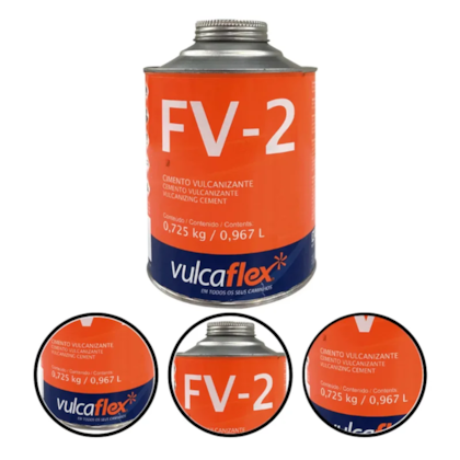 COLA CIMENTO LATA 725G FV-2 - VULCAFLEX