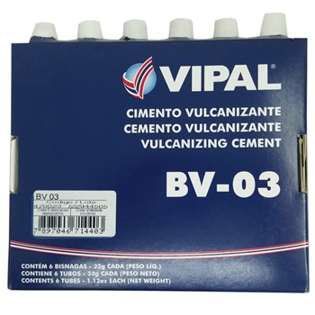 COLA CIMENTO VULCANIZANTE BV-03 32G - 470023 VIPAL