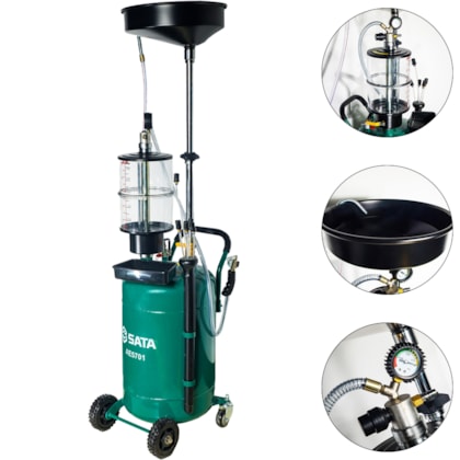 COLETOR DE ÓLEO A VÁCUO 70L - SCAE5701-LA SATA COLETOR DE ÓLEO A VÁCUO 70L - SCAE5701-LA SATA