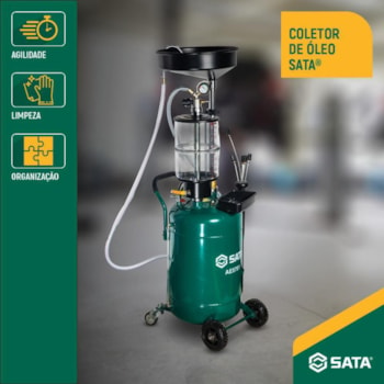 COLETOR DE ÓLEO A VÁCUO 70L - SCAE5701-LA SATA