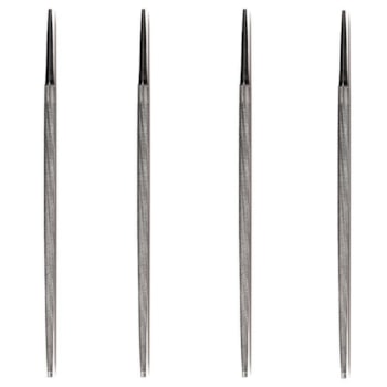 Combo Com 4 Limas Mecanica Murça Redonda De 250mm Starrett - L105-310 Combo Com 4 Limas Mecanica Murça Redonda De 250mm Starrett - L105-310