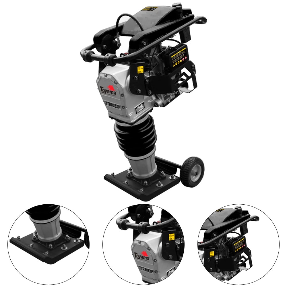 COMPACTADOR DE PERCUSSÃO TTR80ZM-XP GASOLINA MOTOR TE40ZX-XP - 619