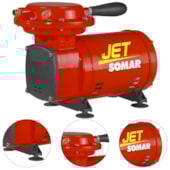 COMPRESSOR AR DIRETO JET SOMAR 1/3CV 4P - 10023011 SOMAR COMPRESSOR AR DIRETO JET SOMAR 1/3CV 4P - 10023011 SOMAR