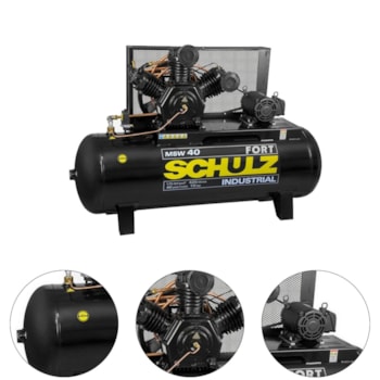 COMPRESSOR AR MSW 40 FORT/425L 10 HP TRIF 380/660 MTA - 923.9347-0 SCHULZ COMPRESSOR AR MSW 40 FORT/425L 10 HP TRIF 380/660 MTA - 923.9347-0 SCHULZ