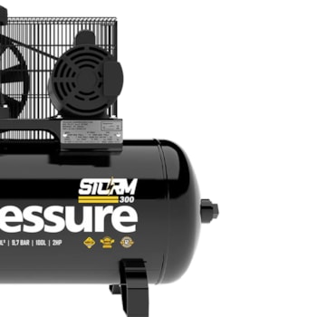 COMPRESSOR AR STORM 300 10PCM 100L MONO - 8975703011 PRESSURE COMPRESSOR AR STORM 300 10PCM 100L MONO - 8975703011 PRESSURE