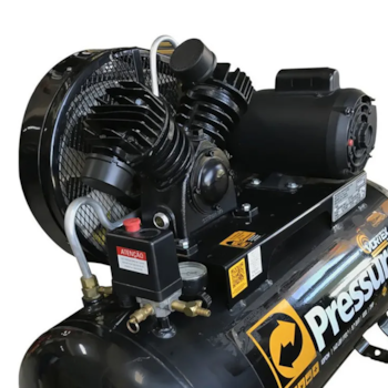 COMPRESSOR DE AR 10 PES 100L 140PSI VORTEX300 2HP MONOFASICO 220V - PRESSURE