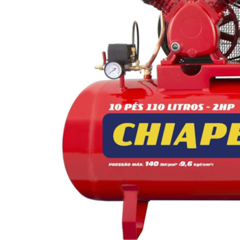 COMPRESSOR DE AR 10 PES 110L 2CV 140PSI RED RCH 10/110 220V - CHIAPERINI