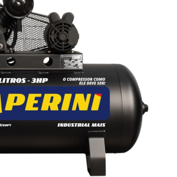 COMPRESSOR DE AR 15 PES 200L 3HP 175PSI 15+APV + APV IP21 MONOFASICO 110V / 220V - CHIAPERINI
