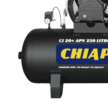 COMPRESSOR DE AR 20 PCM 250L 5HP 175PSI CJ 20 + APV TRIFÁSICO - 00690 CHIAPERINI