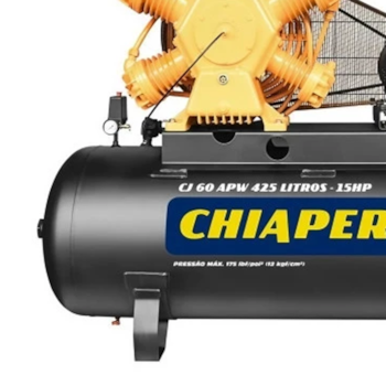 COMPRESSOR DE AR 60 PES 425L 15HP 175PSI CJ 60 APW TRIFASICO 220V / 380V IP21 - CHIAPERINI