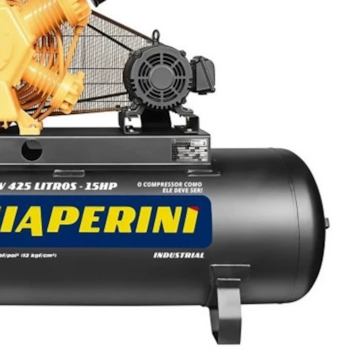 COMPRESSOR DE AR 60 PES 425L 15HP 175PSI CJ 60 APW TRIFASICO 220V / 380V IP21 - CHIAPERINI