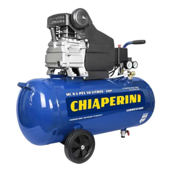 COMPRESSOR DE AR 8.5 PES 50L 120PSI  2HP 220V - CHIAPERINI
