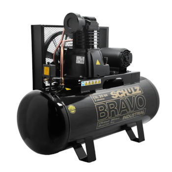 COMPRESSOR DE AR BRAVO 20 PÉS 200L 5HP 380V CSL20BR/20 - 922.7759-0 SCHULZ COMPRESSOR DE AR BRAVO 20 PÉS 200L 5HP 380V CSL20BR/20 - 922.7759-0 SCHULZ