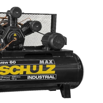 COMPRESSOR DE AR FORT 425L MOTOR 15CV 380/660V  MSW 60 - SCHULZ COMPRESSOR DE AR FORT 425L MOTOR 15CV 380/660V  MSW 60 - SCHULZ
