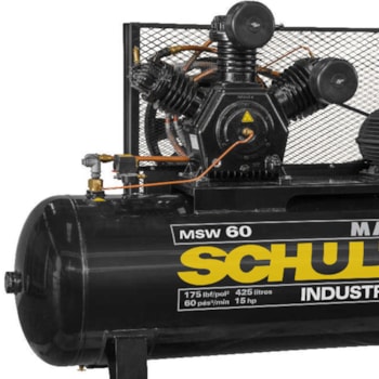 COMPRESSOR DE AR FORT 425L MOTOR 15CV 380/660V  MSW 60 - SCHULZ COMPRESSOR DE AR FORT 425L MOTOR 15CV 380/660V  MSW 60 - SCHULZ
