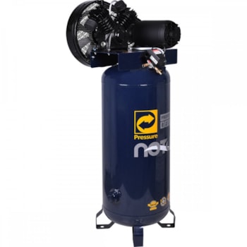 COMPRESSOR DE AR VERTICAL 10 PES 100L 2HP NOTUS 110/220V MONOFÁSICO - 8975701254 PRESSURE COMPRESSOR DE AR VERTICAL 10 PES 100L 2HP NOTUS 110/220V MONOFÁSICO - 8975701254 PRESSURE