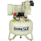 COMPRESSOR ODONTOLÓGICO ISENTO DE ÓLEO 30 LITROS 1HP - SCHULZ