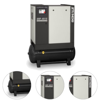 COMPRESSOR PARAFUSO SRP 4015E LEAN 15CV 9 BAR 380V - 970.3468-0/V1 SCHULZ COMPRESSOR PARAFUSO SRP 4015E LEAN 15CV 9 BAR 380V - 970.3468-0/V1 SCHULZ