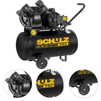 COMPRESSOR PRO CSV 10.50 10 PCM 50L 2 HP - 921.7749-0 SCHULZ COMPRESSOR PRO CSV 10.50 10 PCM 50L 2 HP - 921.7749-0 SCHULZ