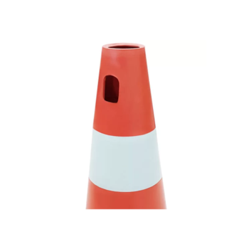 CONE 50CM PLT LARANJA / BRANCO - 700.01283 PLASTCOR